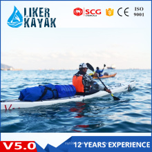 De alta calidad de un solo asiento de plástico casco del mar de remo Kayak para la venta